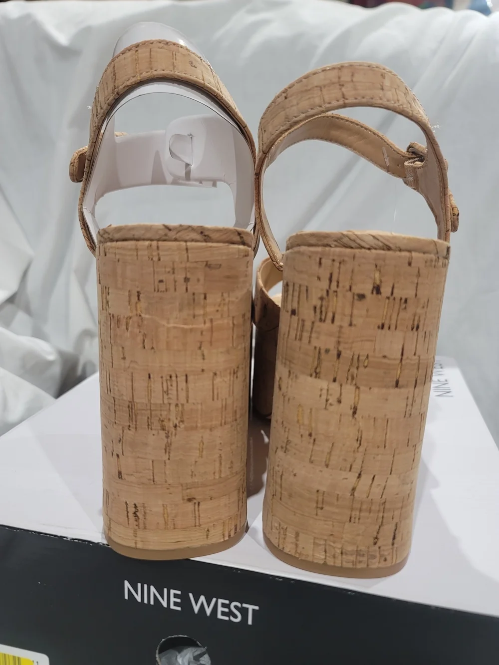 Nine West Cork Platform Sandals - Rilay5 - Size 11 M - NIB